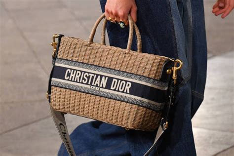 dior paradise cruise bag ebay|CHRISTIAN DIOR Cruise 2021 woven cotton shopping tote bag.